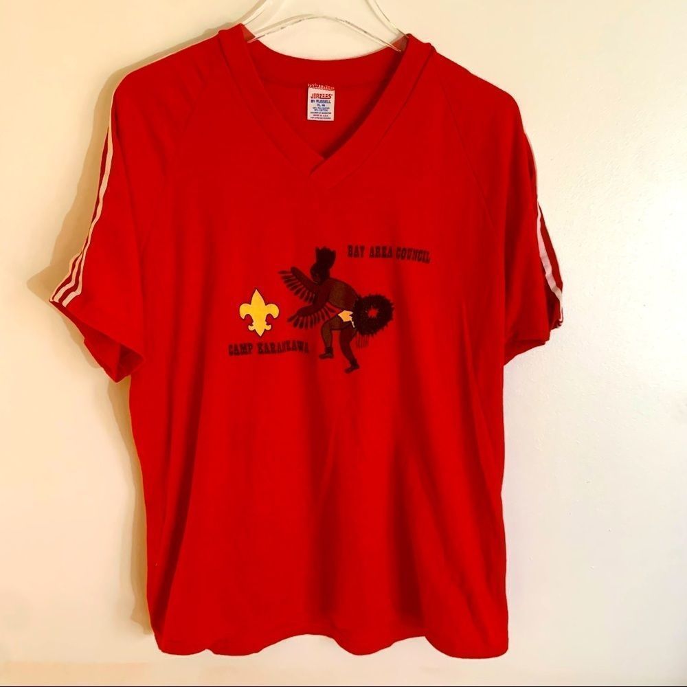 80s Vintage Camp Karankawa Boy Scouts Bsa Sweeney Tex… Gem